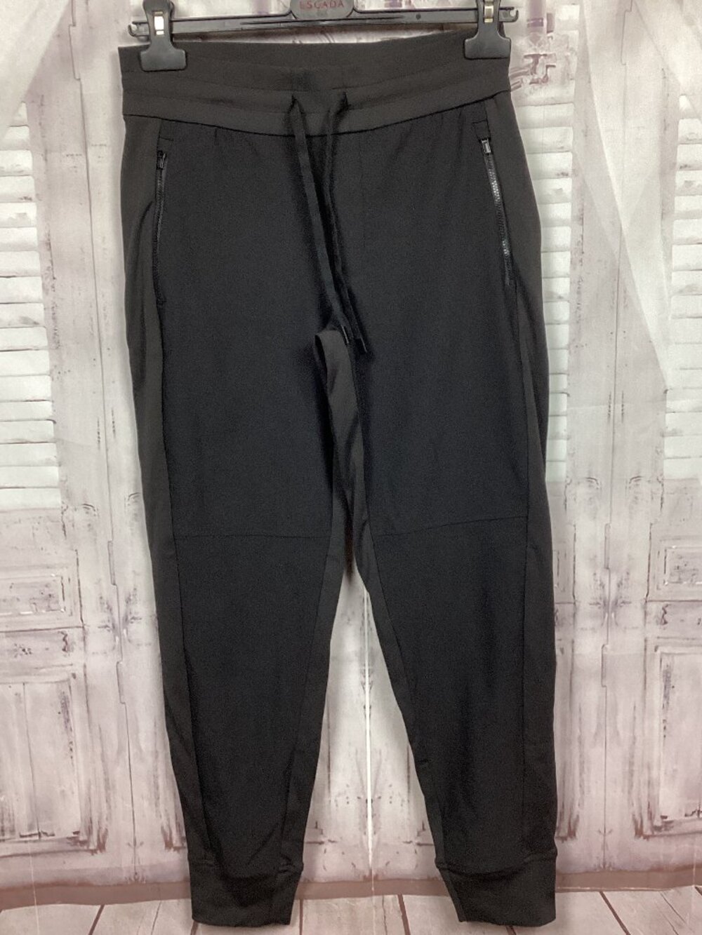 Athleta Black Pants Tracksuit Drawstring 4